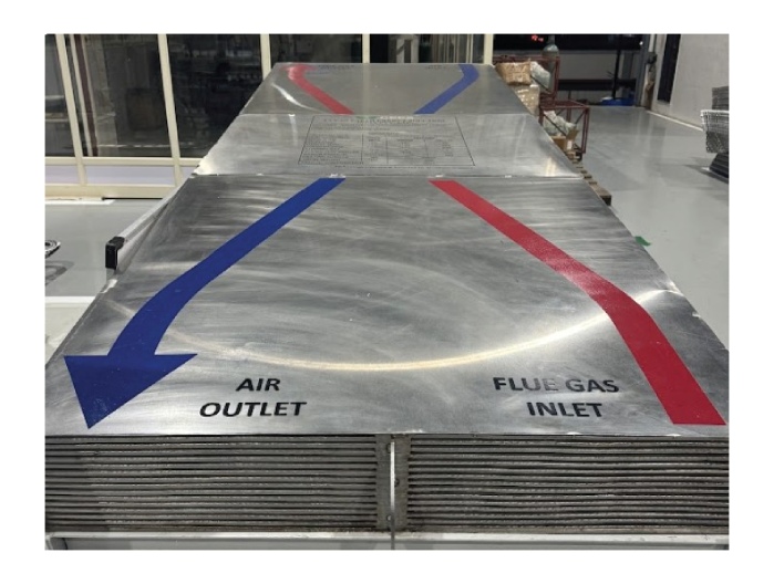 Heat Recovery Counter Flow Example