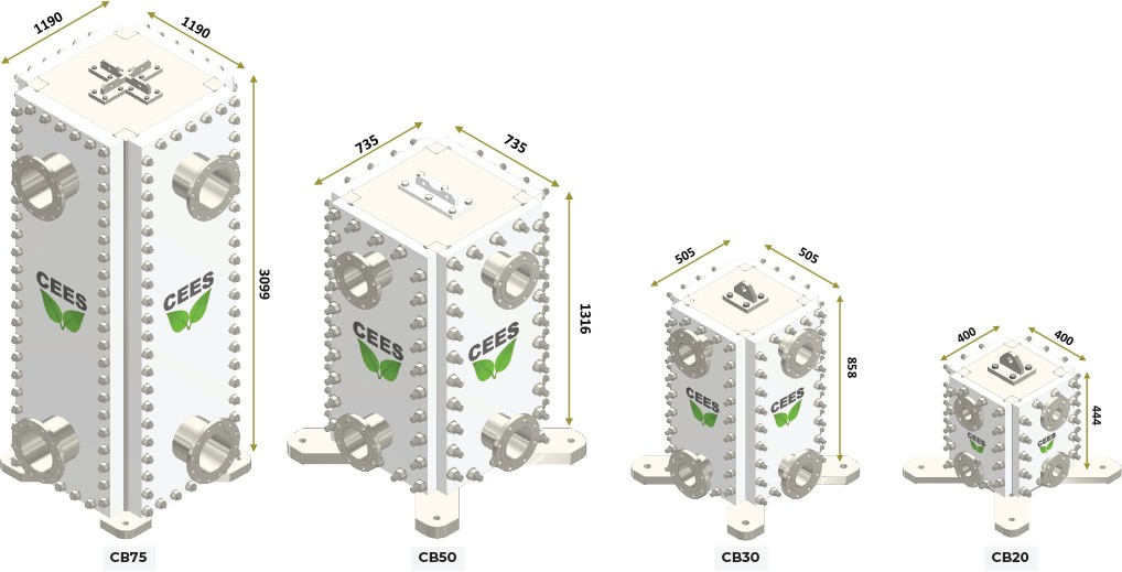 CEES BLOC - Herringbone PHEs Range